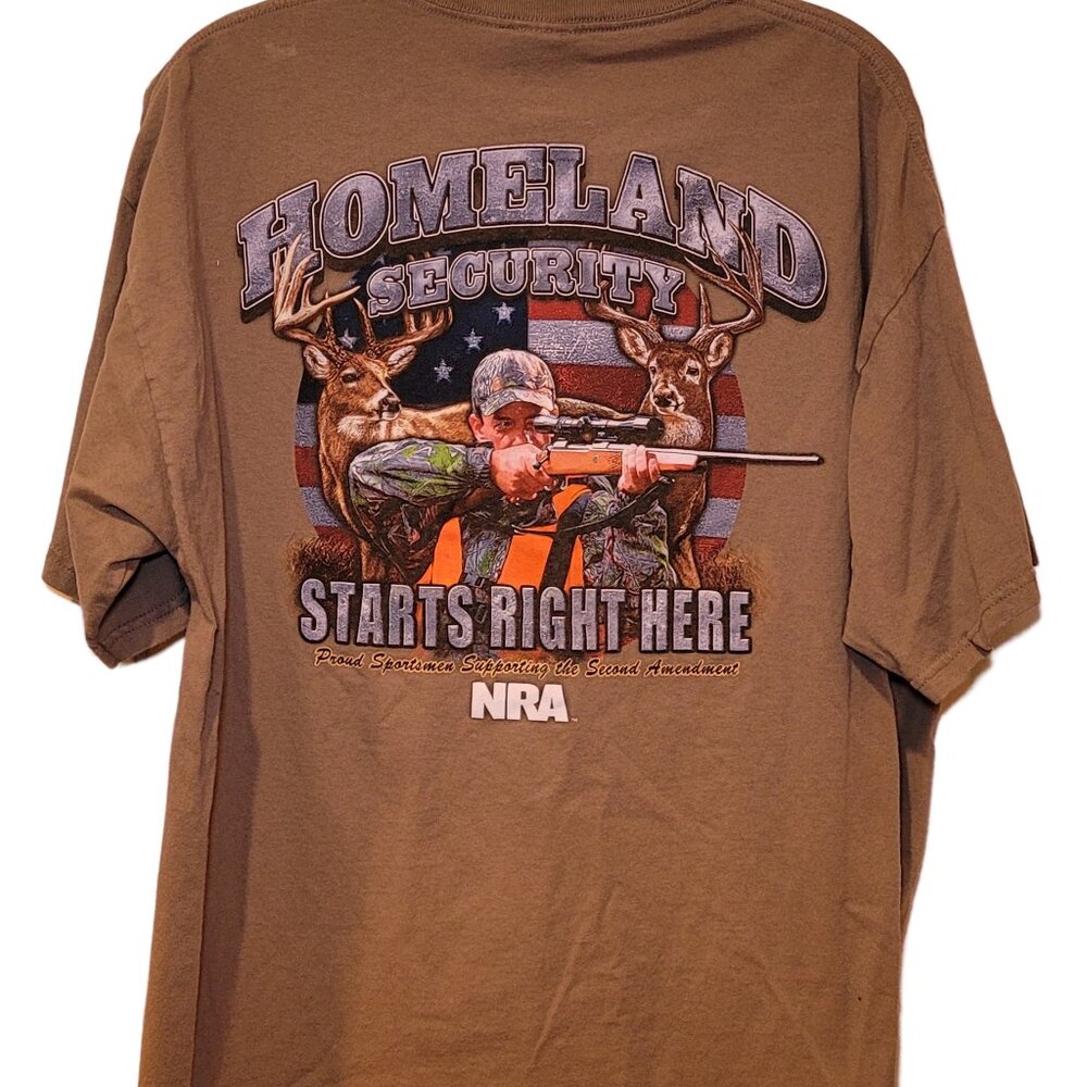 NRA Homeland Security T-Shirt XL